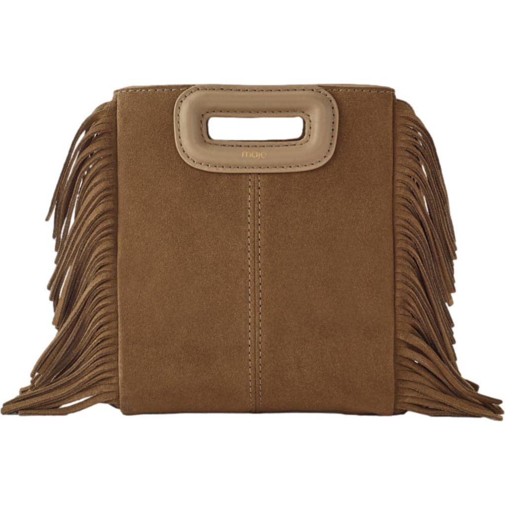 Maje M Mini Bag In Brown
