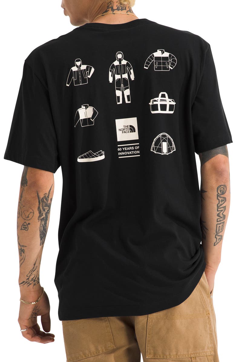 The North Face Mountain Mirage Cotton Graphic T-Shirt, Alternate, color, Tnf Black