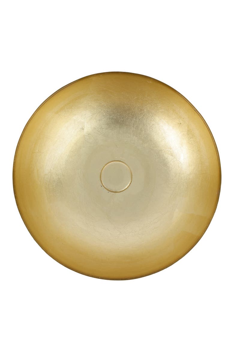 Moon Glass Medium Pedestal Bowl, Alternate, color, GOLD