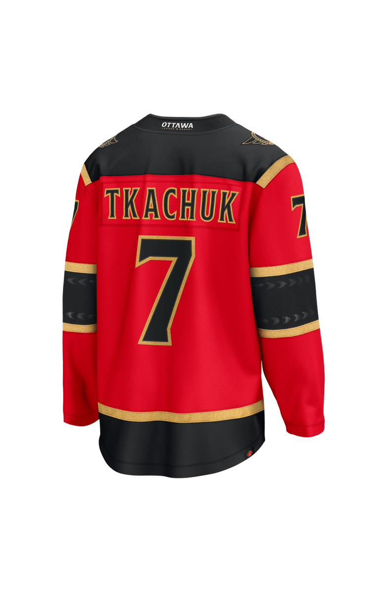FANATICS Men's Fanatics Brady Tkachuk Red Ottawa Senators Alternate Breakaway Jersey, Alternate, color, Red