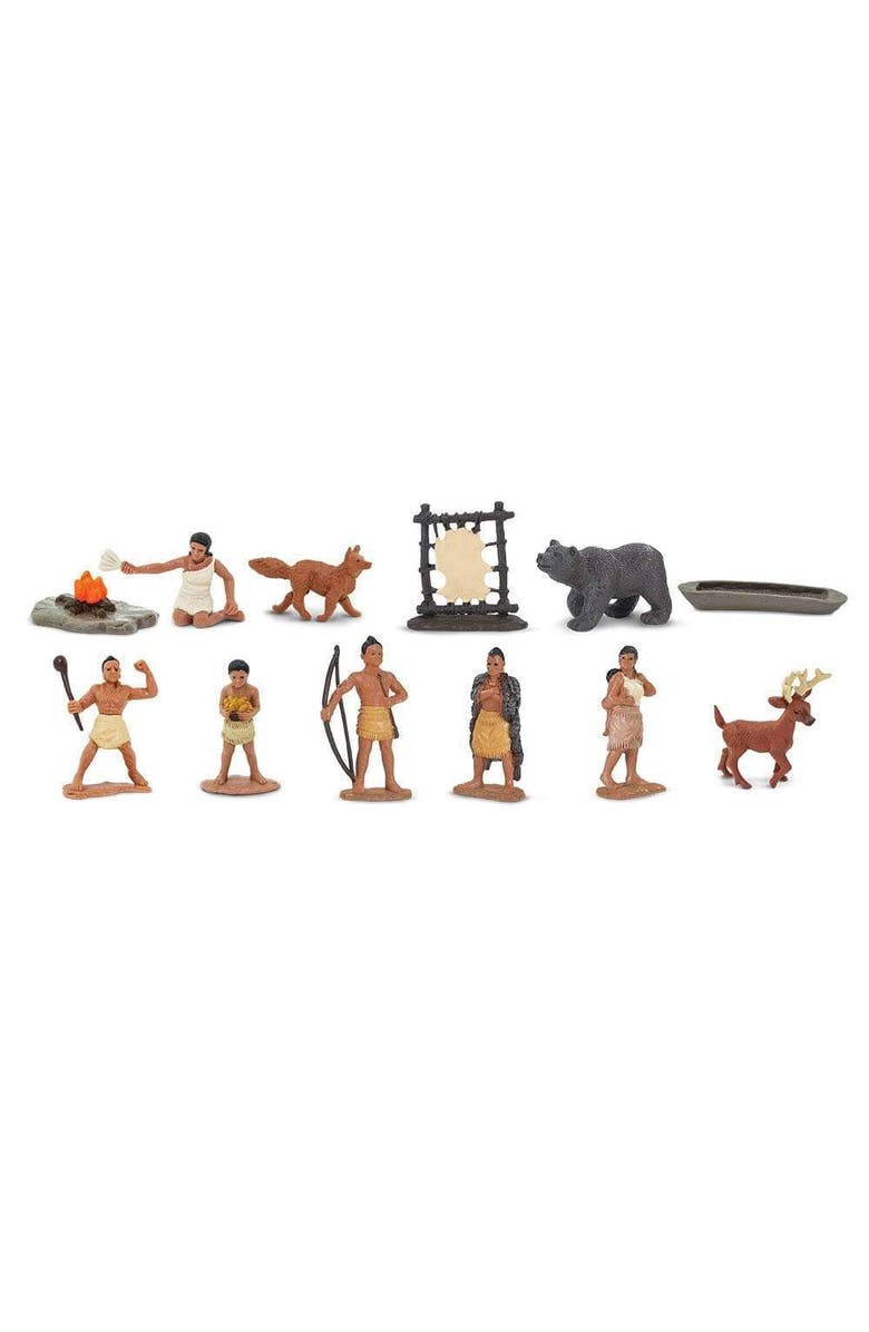 Safari Ltd. Powhatan Indians Toy, Alternate, color, NO COLOR