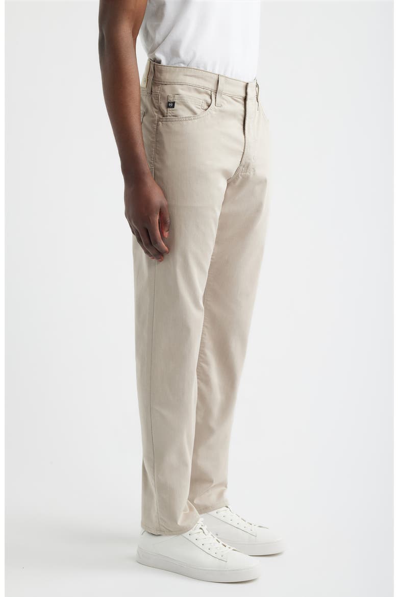 Everett Airluxe™ Commuter Performance Slim Straight Pants, Alternate, color, CHALK