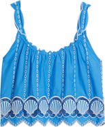 Rails Esperanza Eyelet Crop Tank