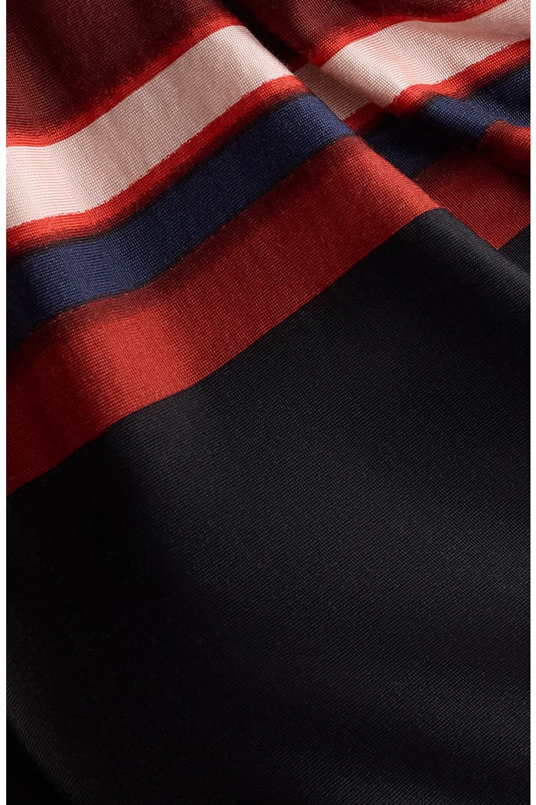 Cosette Stripe One-Shoulder Midi Dress, Alternate, color, PAGLIA STRIPE OXIDE