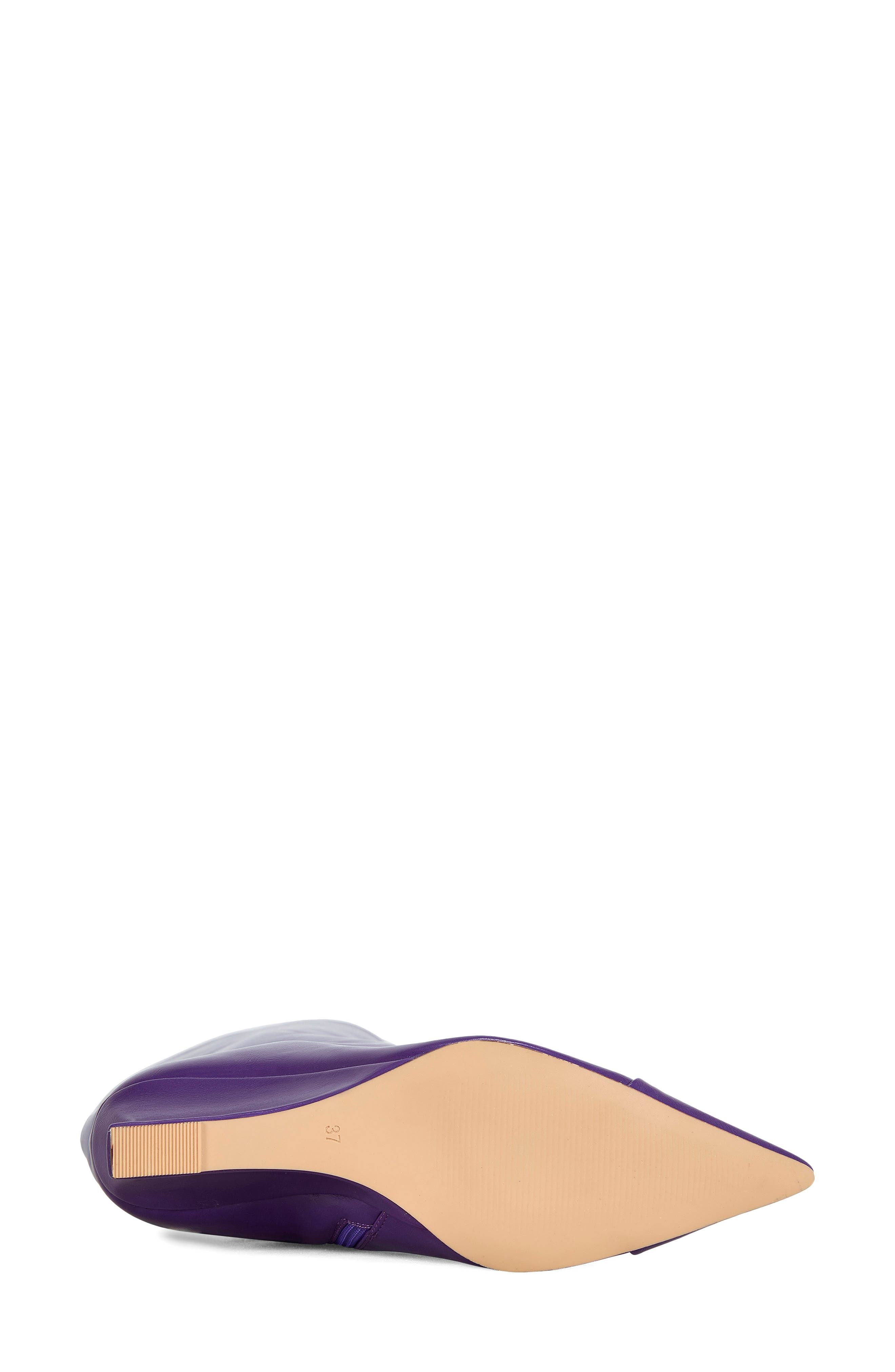 AZALEA WANG Kenya Wedge Boot, Alternate, color, Purple