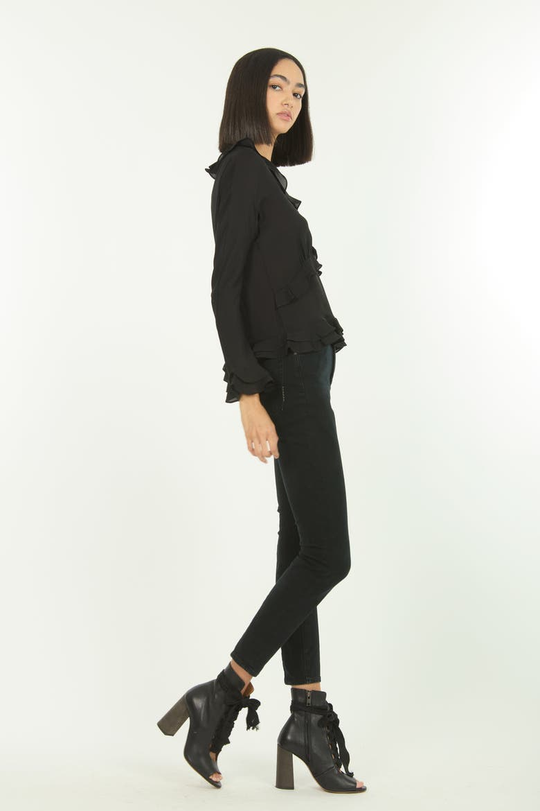 Sander Blouse, Alternate, color, Black