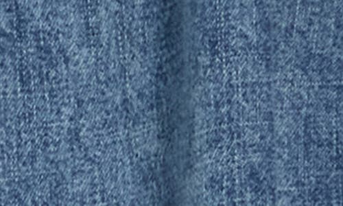 Isabel Marant Étoile Idety Ruffle Denim Button-up Shirt In Blue