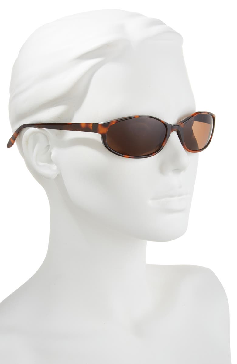 BP. Oval Wrap Sunglasses, Alternate, color, Tortoise