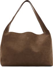MANGO Suede Shopper Bag