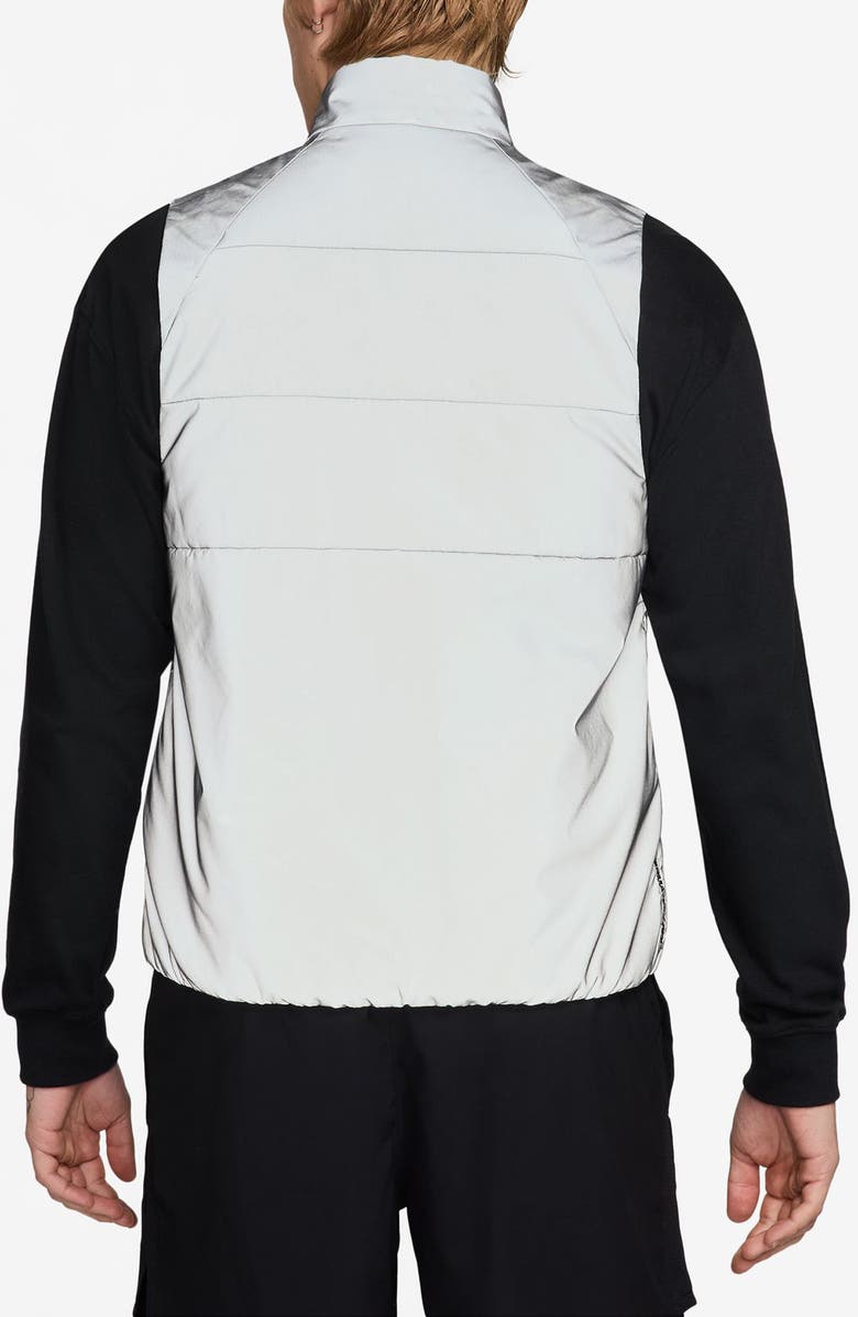 Nike Therma FIT Reflective Running Vest, Alternate, color, Reflect Silver