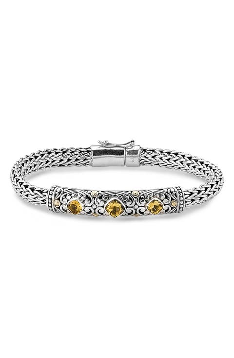 Sterling Silver Rope Bracelet