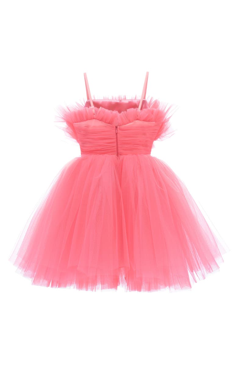 Tulleen Scalleta Dress, Alternate, color, Pink