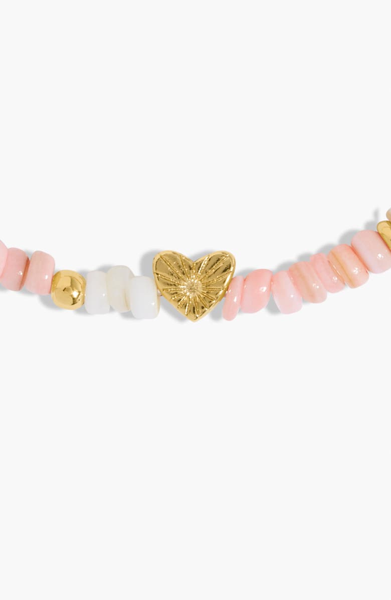 A Littles & Co Happy Little Moments 'Blessed' Bracelet In Gold-Tone Plating, Alternate, color, Metallic Gold
