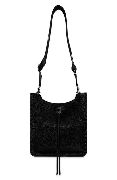 Darren Medium Feed Leather Crossbody Bag