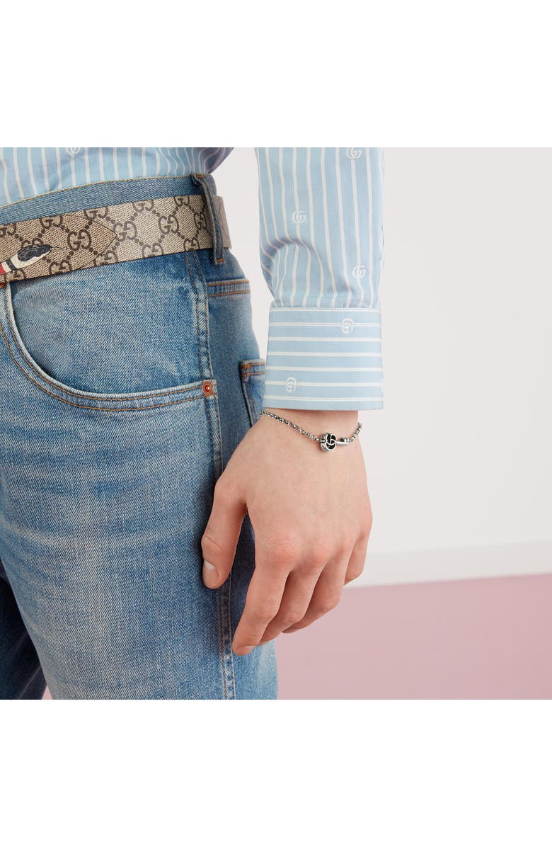 Gucci GG Key Bracelet, Alternate, color, 