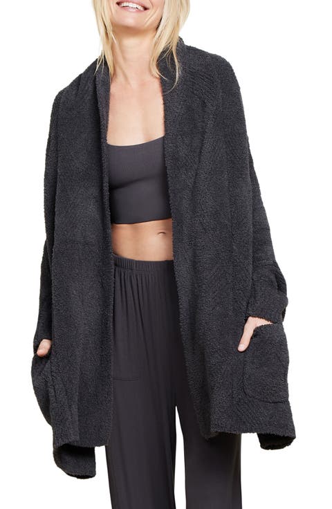 CozyChic® Cable Knit Blanket Wrap