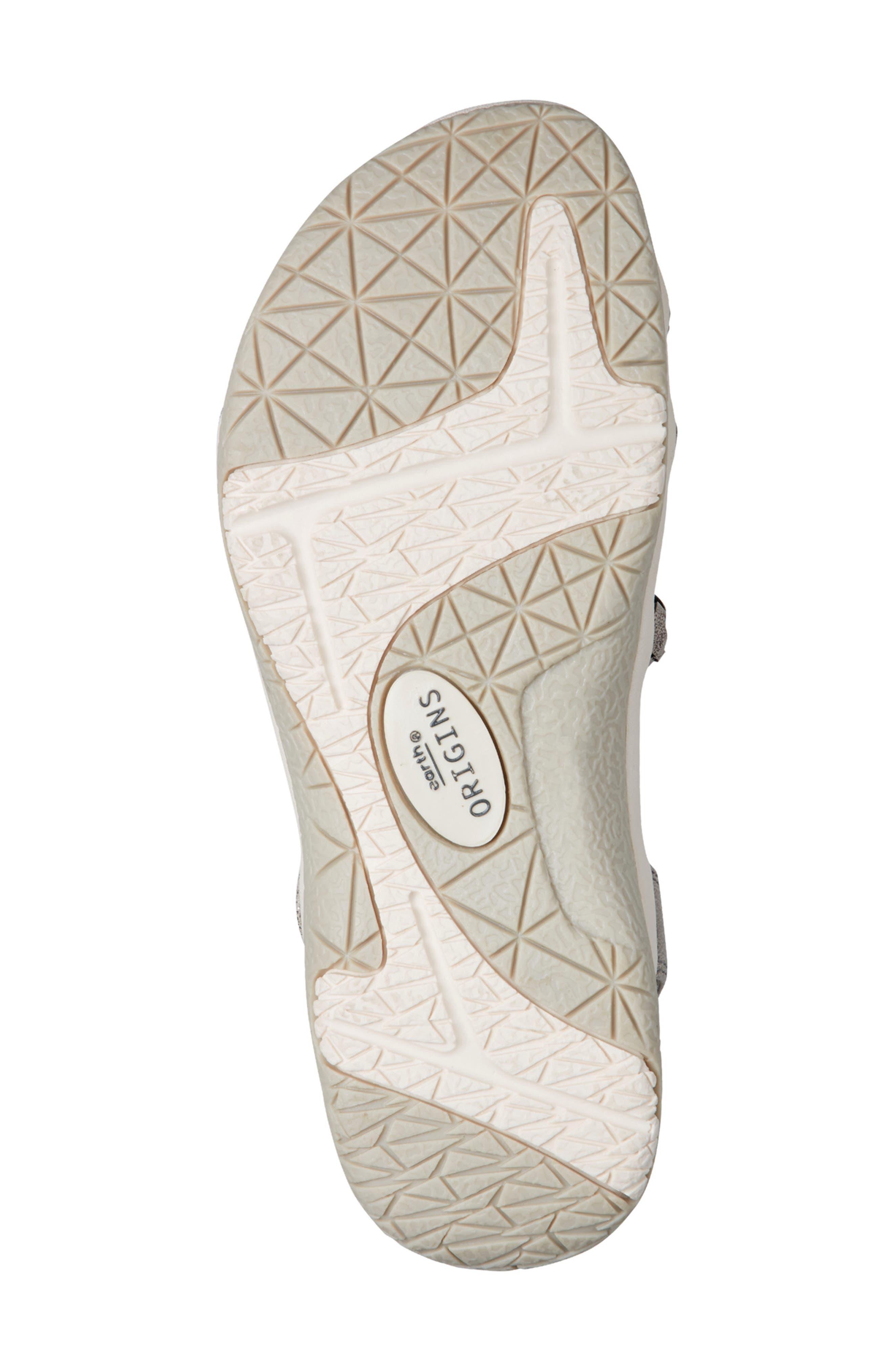 Stellon Ankle Strap Sandal, Alternate, color, SILVER