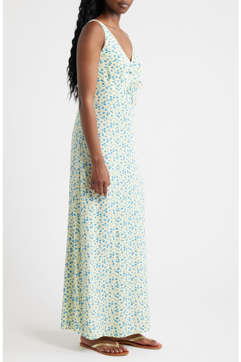 Surf Side Maxi Dress, Alternate, color, LIGHT YELLOW