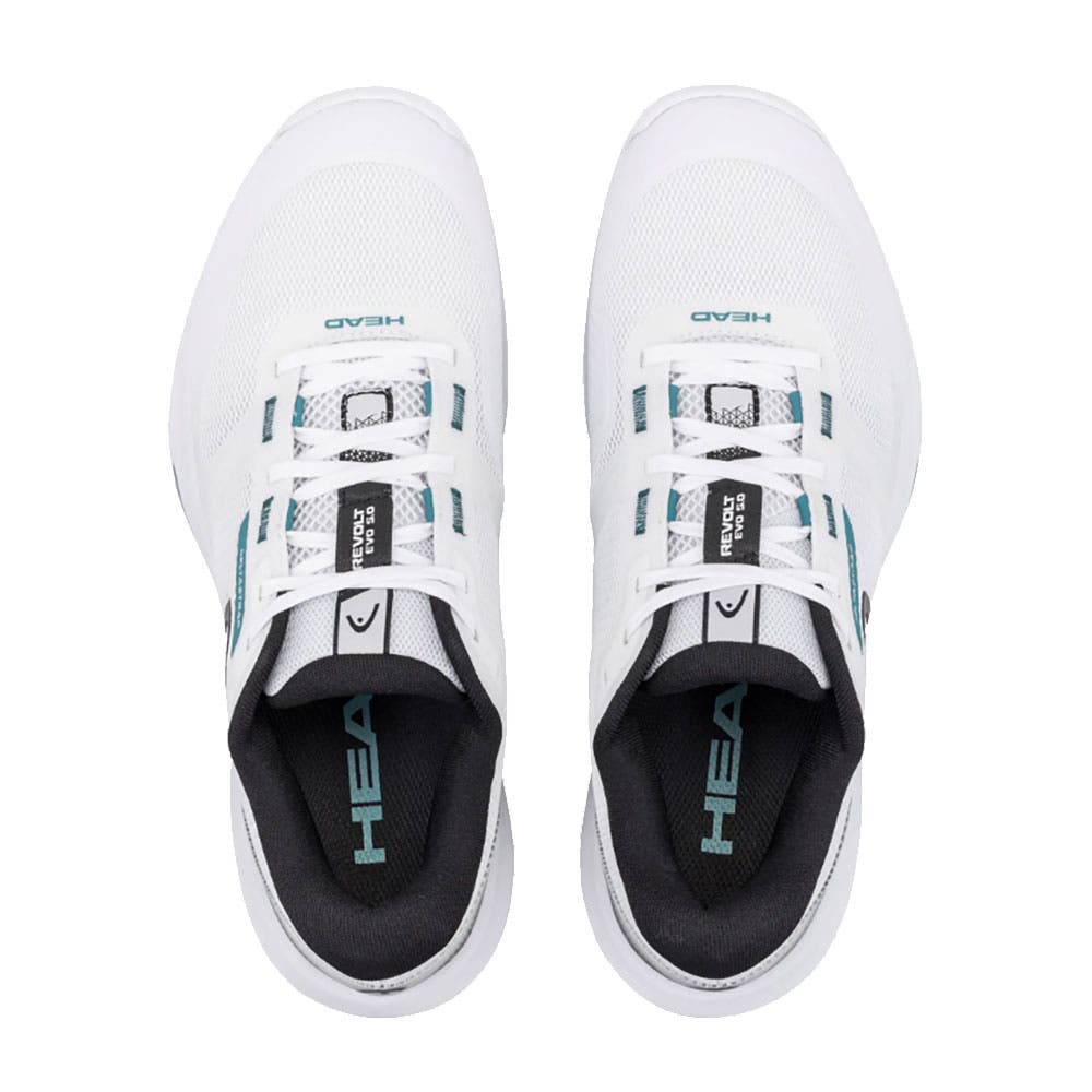 Revolt Evo 5.0 Mens Tennis Shoes, Alternate, color, White/Black