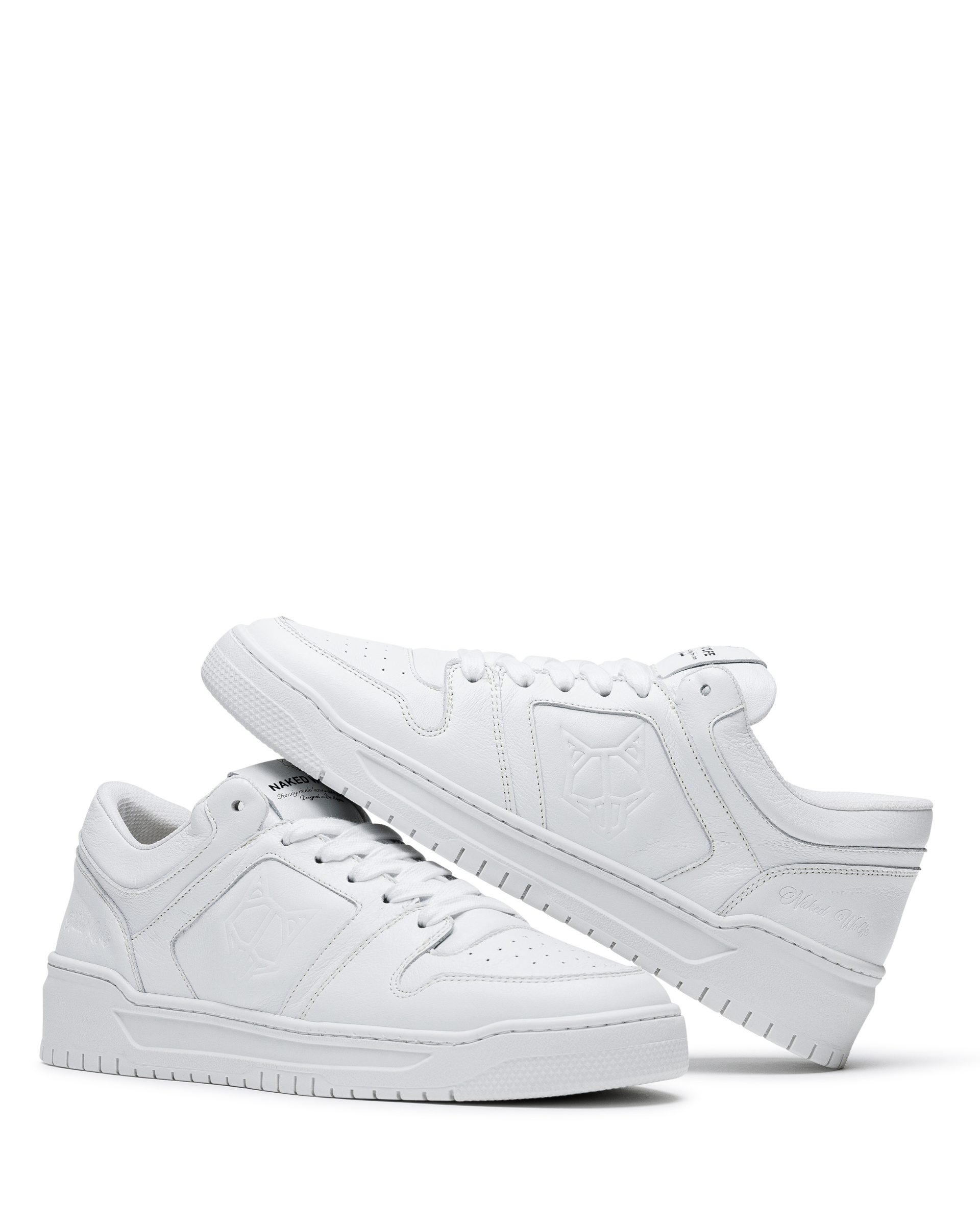 Naked Wolfe CM-01 Leather Sneaker, Alternate, color, White