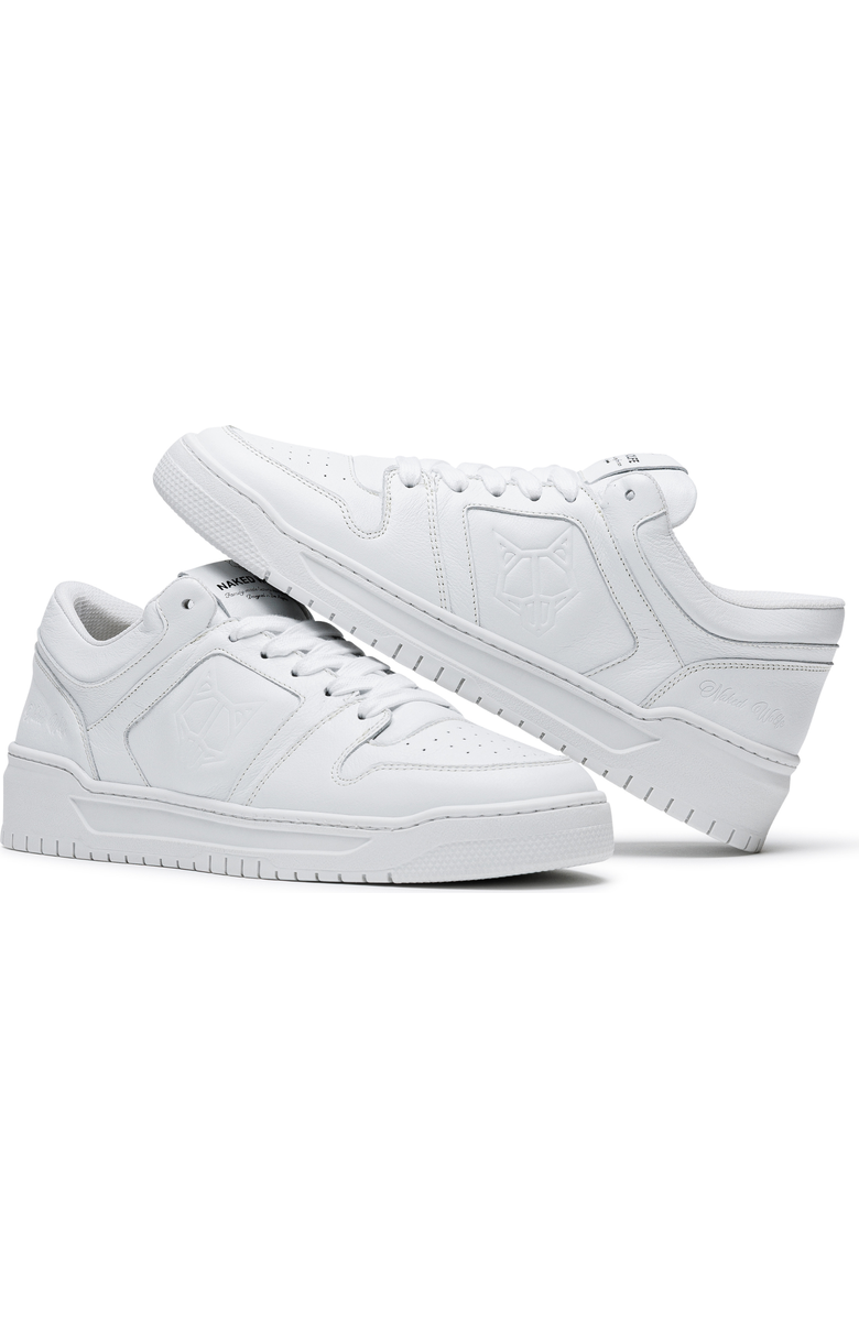 Naked Wolfe CM-01 Leather Sneaker, Alternate, color, White