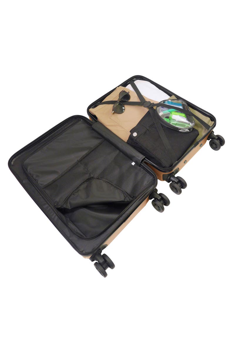 26.5" Hardside Luggage with Expansion, Alternate, color, ROSE GOLD