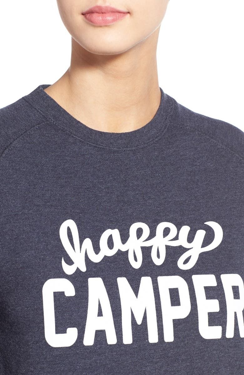Sub_Urban Riot 'Happy Camper' Graphic Sweatshirt, Alternate, color, 