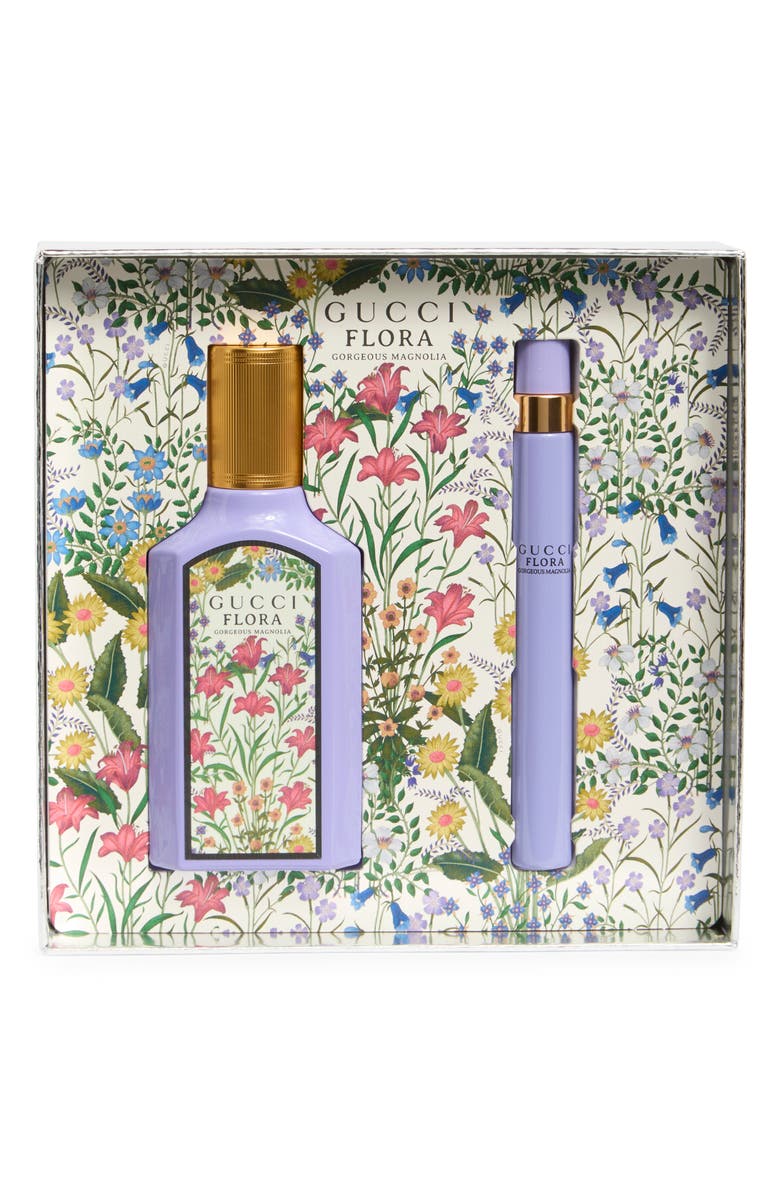 Gucci 2-Piece Flora Gorgeous Magnolia Eau de Parfum Set, Alternate, color, 