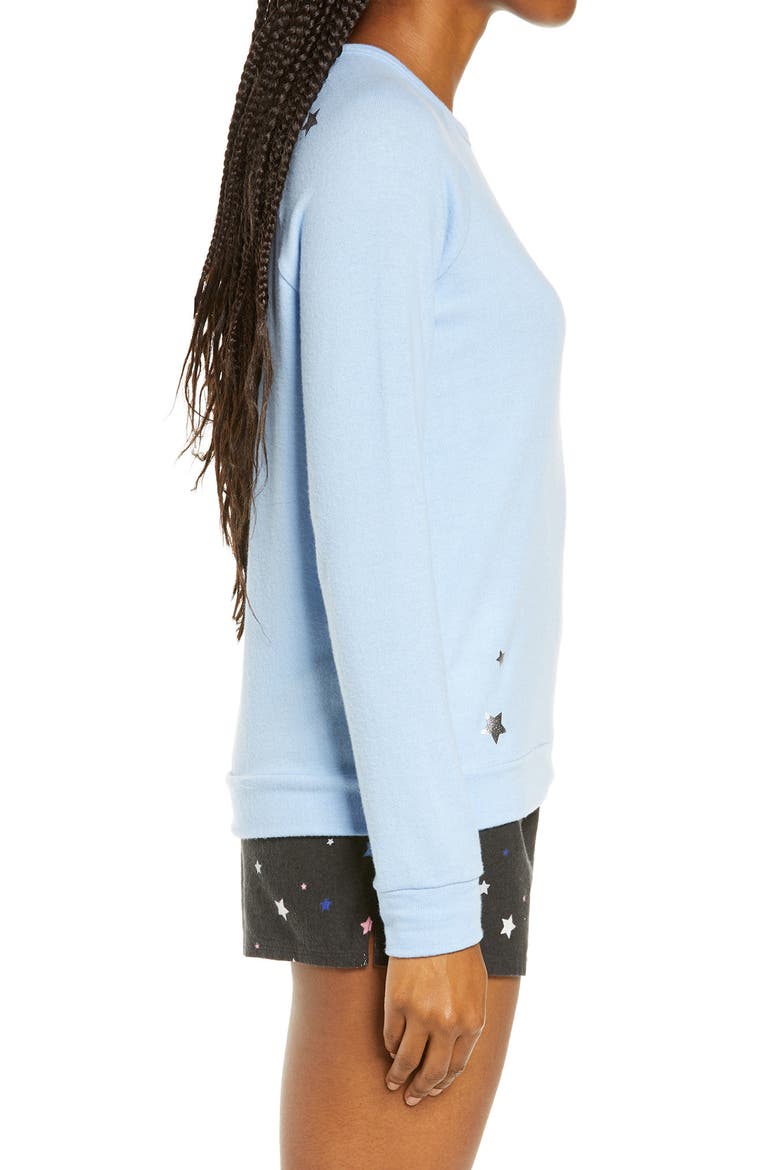 Short Pajamas, Alternate, color, BLACK