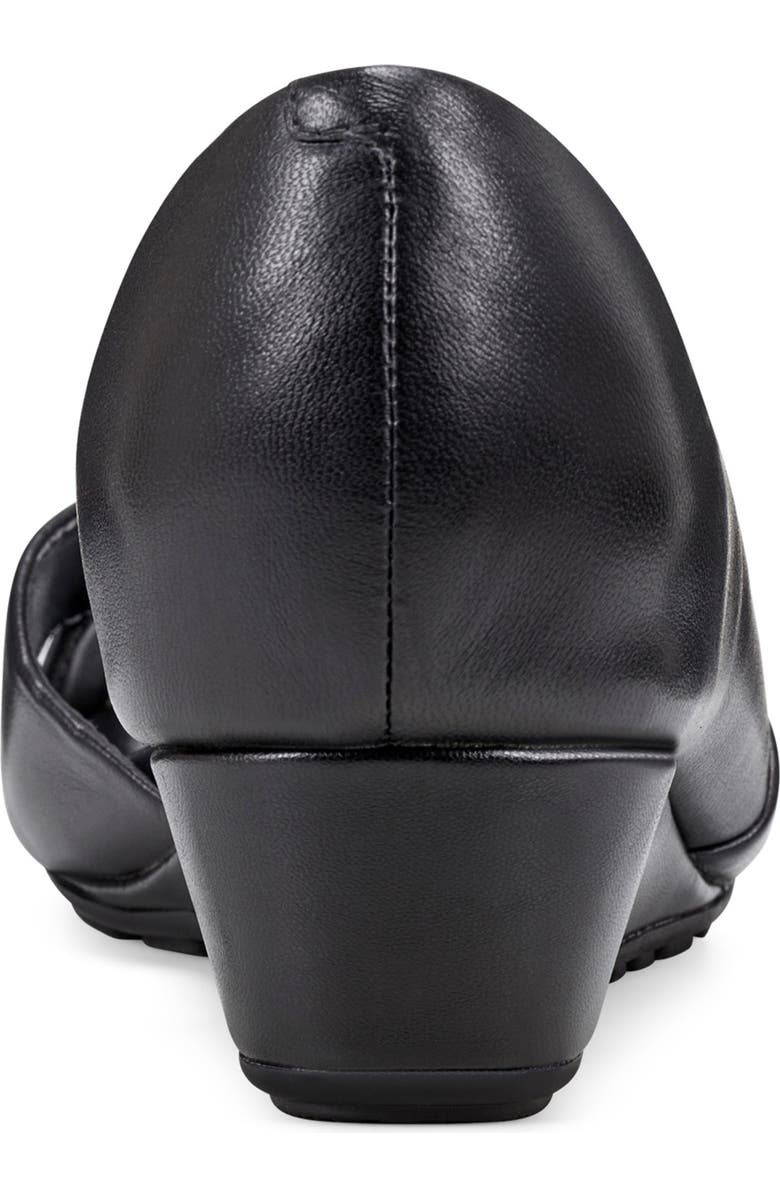 Easy Spirit Bernie Half d'Orsay Wedge Sandal, Alternate, color,