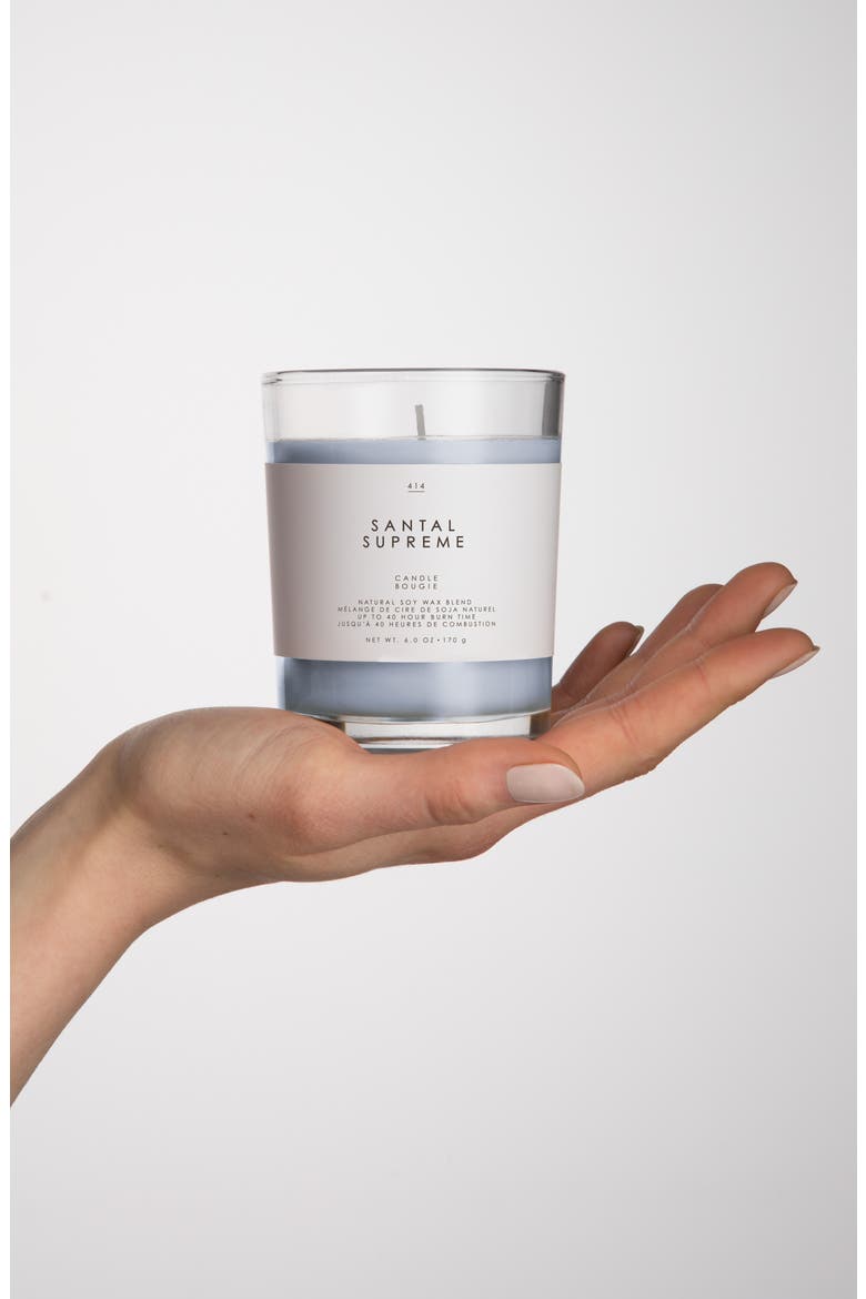 Santal Supreme Candle, Alternate, color, NO COLOR