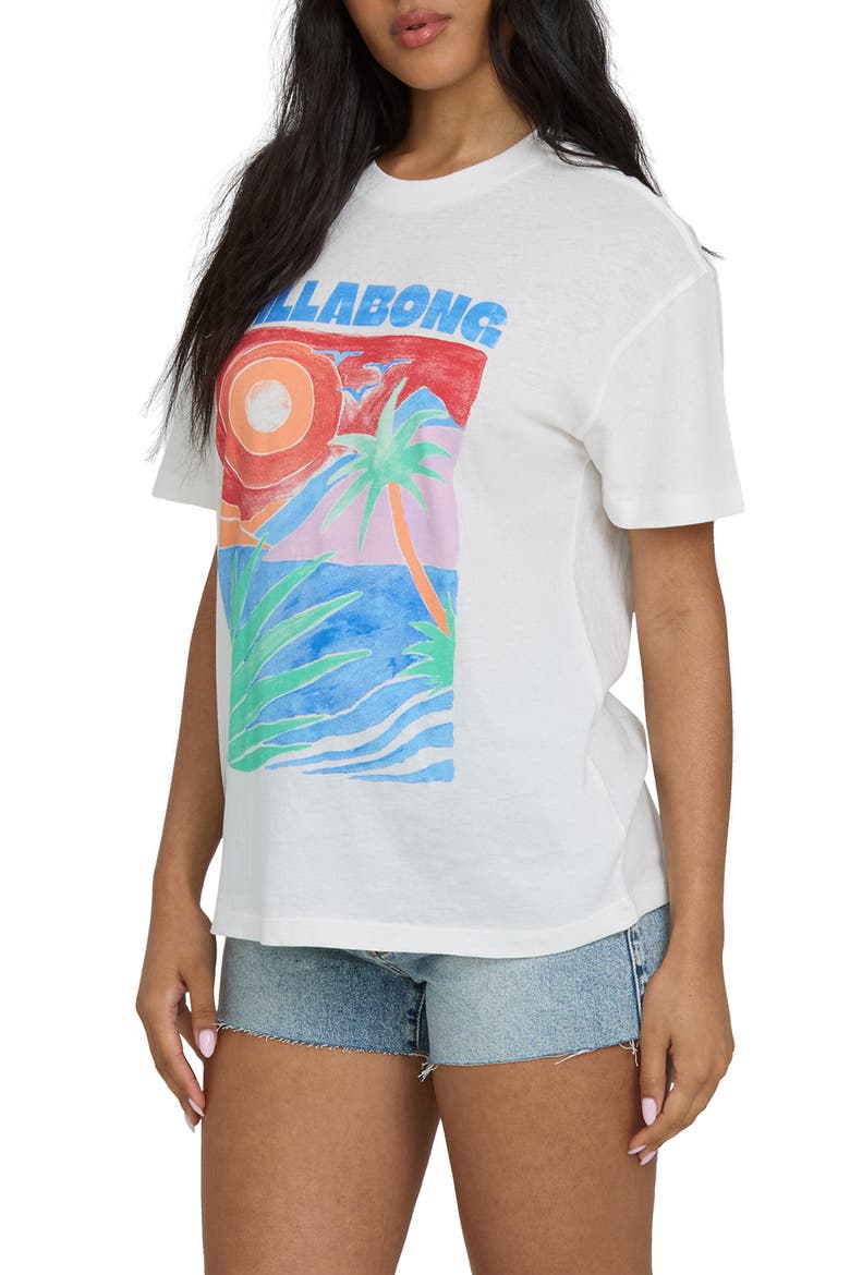 Highs & Lows Graphic T-Shirt, Alternate, color, SALT CRYSTAL