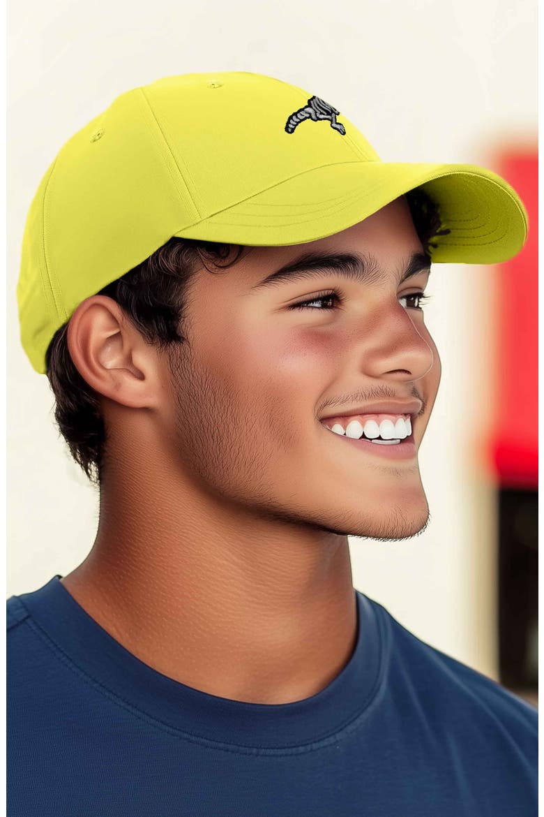 Fossil Embroidered Outdoor Hat, Alternate, color, Yellow