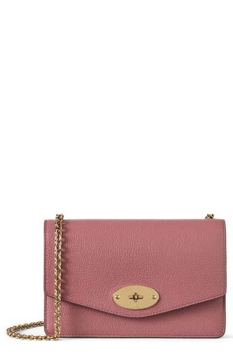 Small Darley Leather Clutch