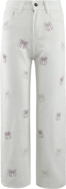 Lola + The Boys Crystal Rainbow Bows Jeans