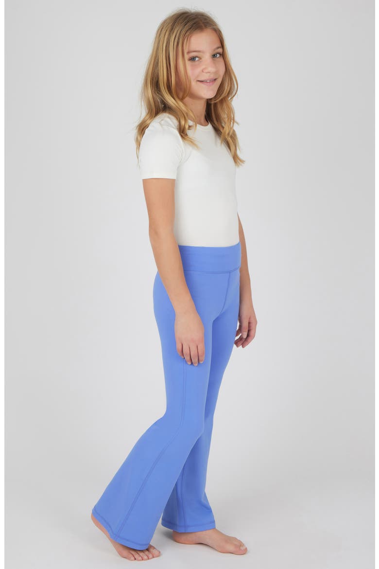 Kids' Interlock Everyday 2-Pack Assorted Flared Leggings, Alternate, color, BAJA BLUE/ BLACK