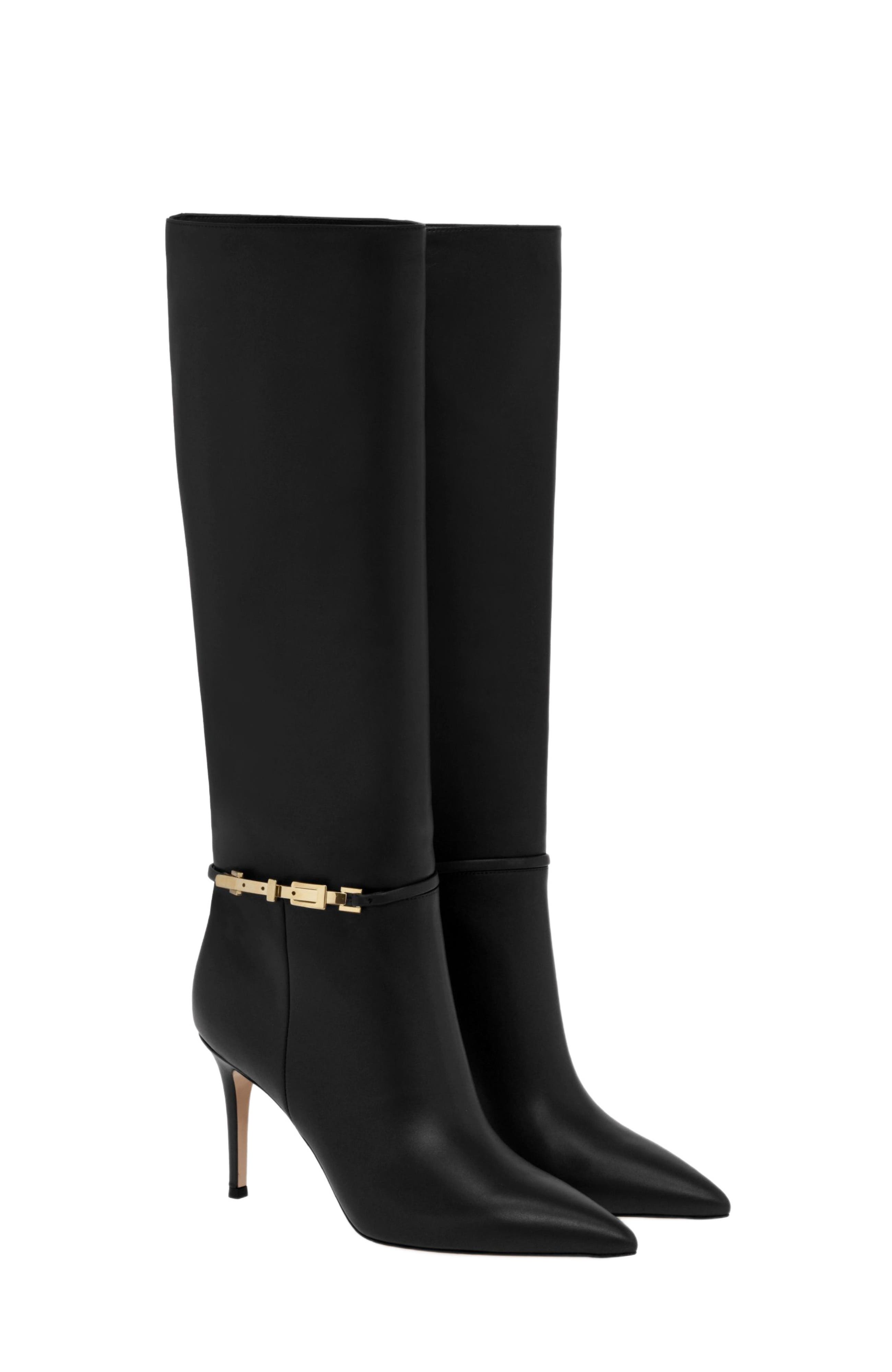 Gianvito Rossi Carrey 85 Boots, Alternate, color, 