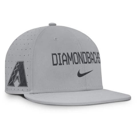 Men's Nike Gray Arizona Diamondbacks True Performance Fitted Hat