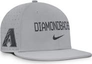Nike Men's Nike Gray Arizona Diamondbacks True Performance Fitted Hat