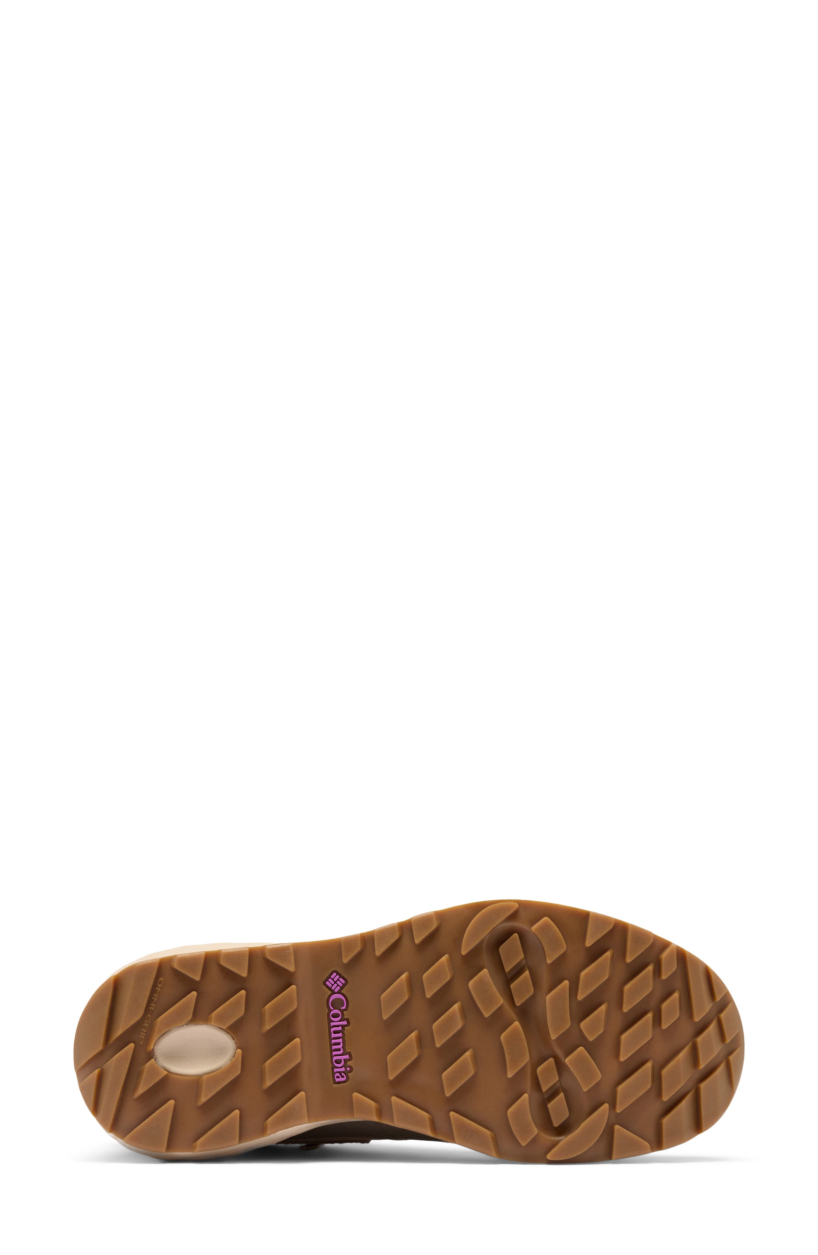 Columbia Newton Alpine PT Waterproof Hiking Boot, Alternate, color, Oxford Tan/ Foxglove