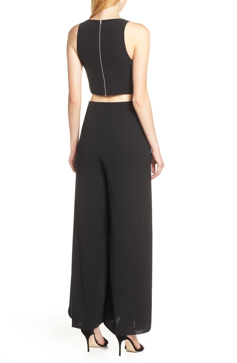 Ali & Jay Rooftop Chiffon Tulip Leg Jumpsuit, Alternate, color, 