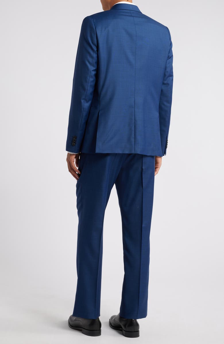 Paul Smith Tailored Fit Wool Suit, Alternate, color, Inky Blue