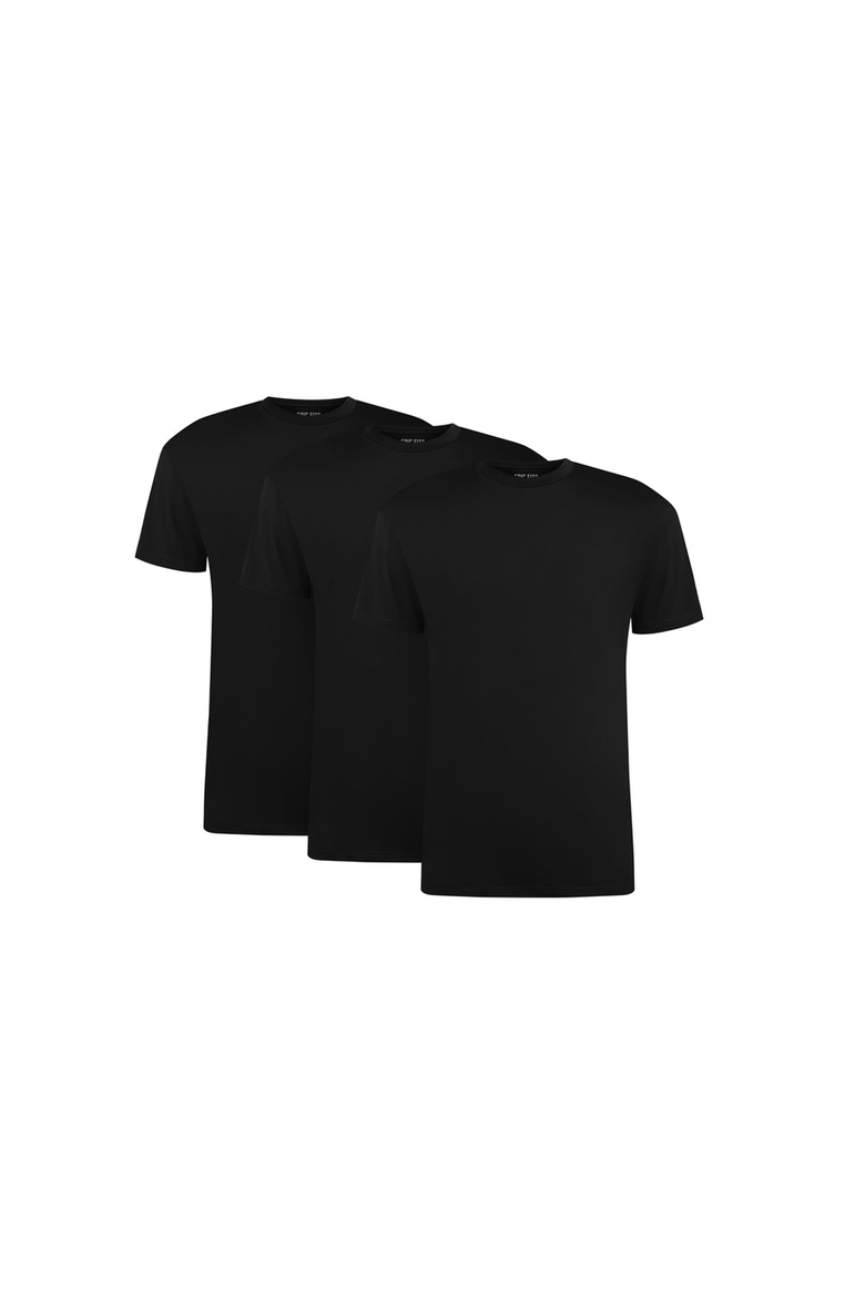 Active Tech 3-Pack Crew Neck T-Shirts, Alternate, color, Black