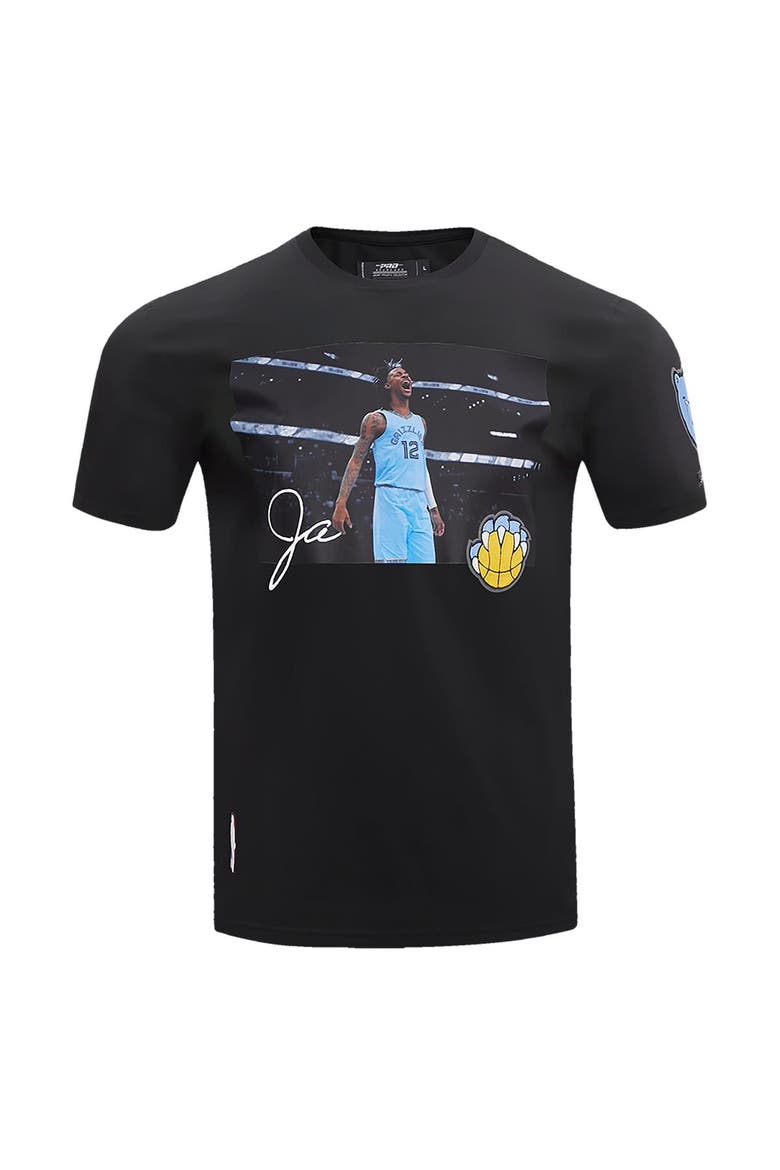 Men's Pro Standard Ja Morant Black Memphis Grizzlies Player Unguardable T-Shirt, Alternate, color, Black