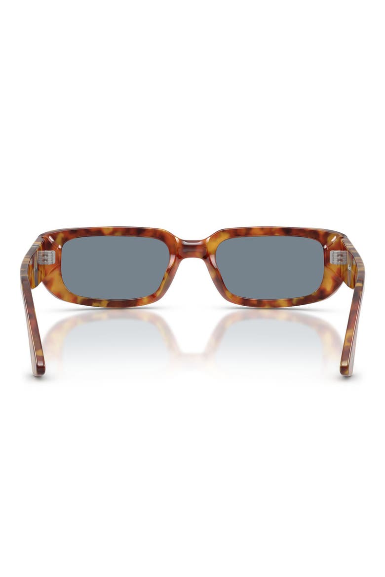 53mm Pillow Sunglasses, Alternate, color, BROWN TORTOISE / LIGHT BLUE