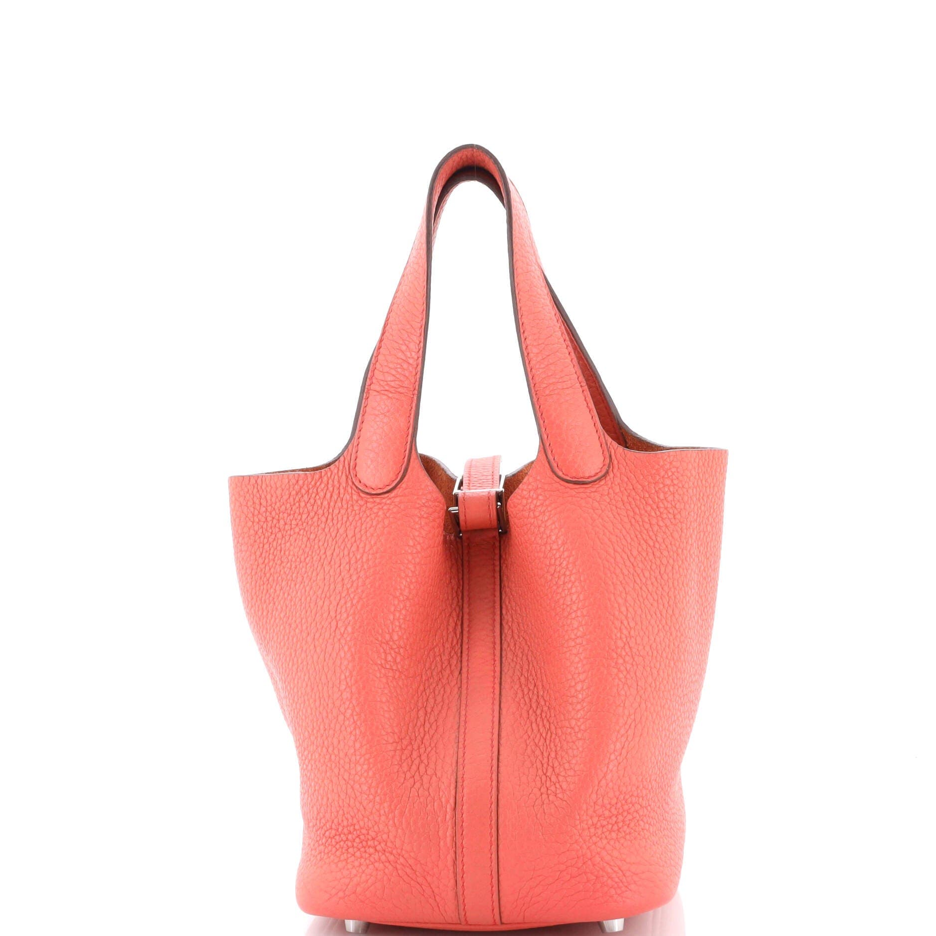 Pre-Owned Hermes Picotin Bag Clemence PM, Alternate, color, Bougainvillier