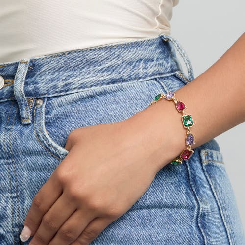 Bcbg Multi-stone Gem Bracelet In Multi