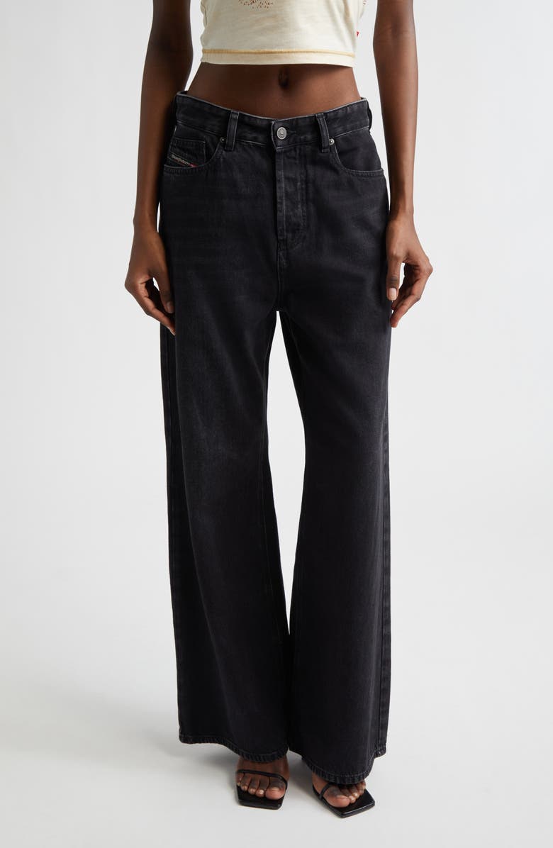 DIESEL<sup>®</sup> 1996 D-Sire Jeans, Main, color, Black/ Denim