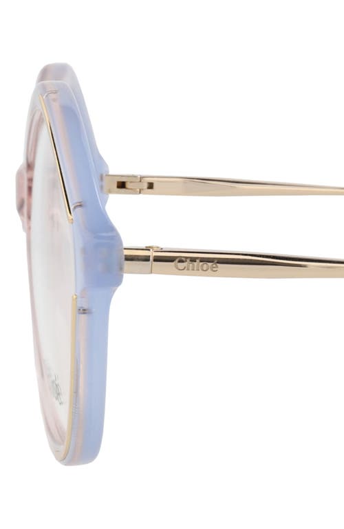 Chloé 52mm Round Optical Glasses