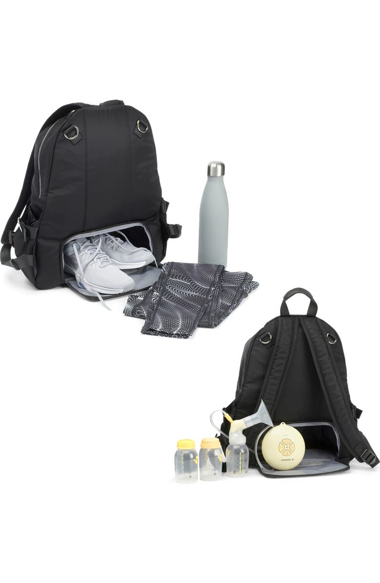 Storksak Hero Luxe Water Resistant Nylon Backpack Diaper Bag, Alternate, color,